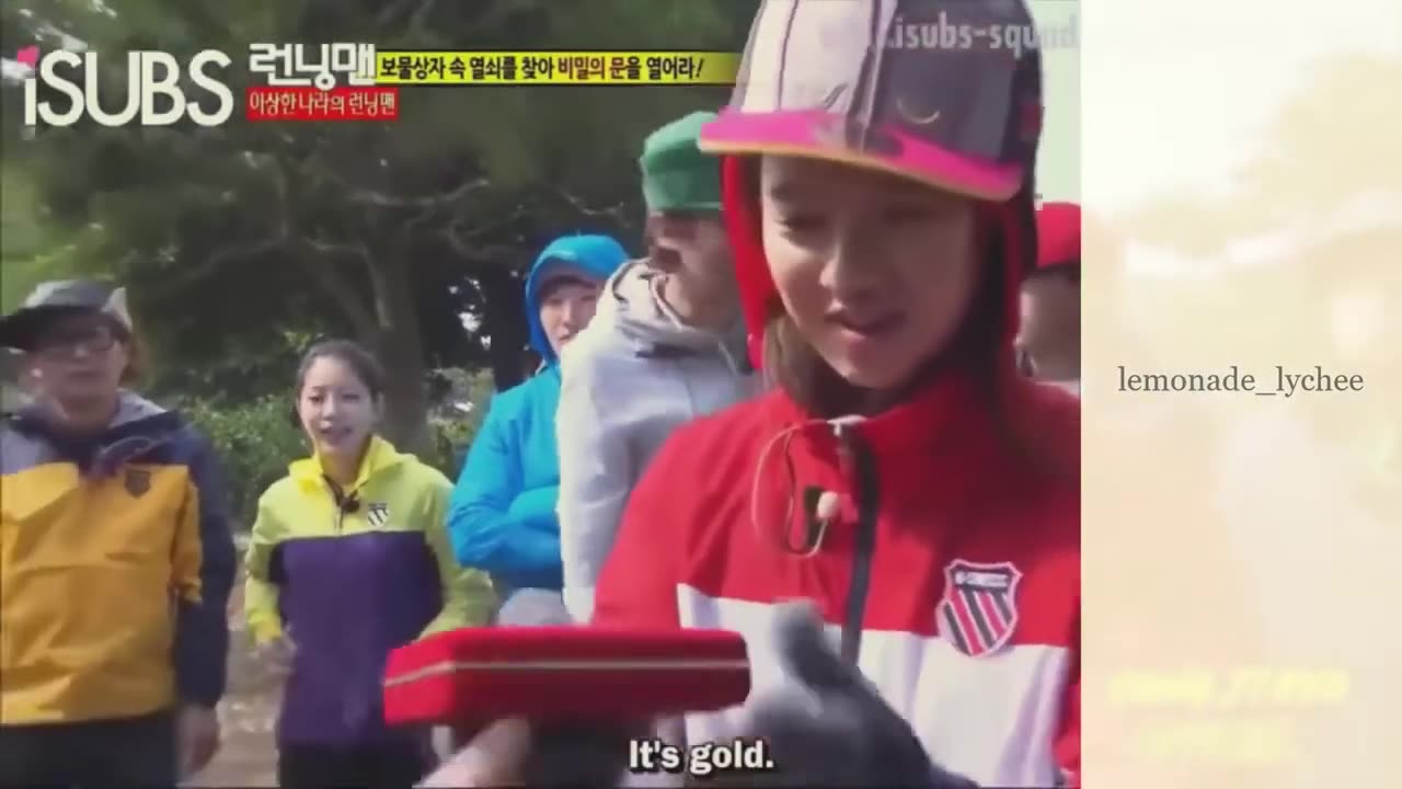 Song Ji Hyo Lucky moments runningman