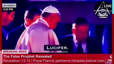 Pope Francis Warns The Vatican Staff An Elegant Demon Lurks Among Them, Bows To Rockefellers & Rothschilds