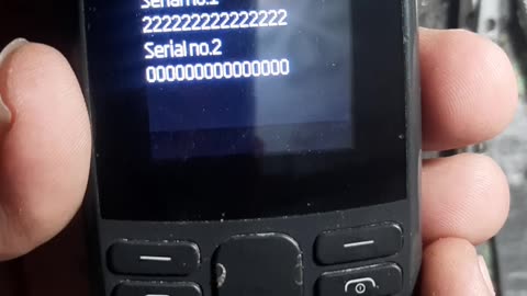 Nokia 105 repair imei number