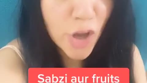 Aap sabzi aur fruits ko kaise saaf karte hain🔥