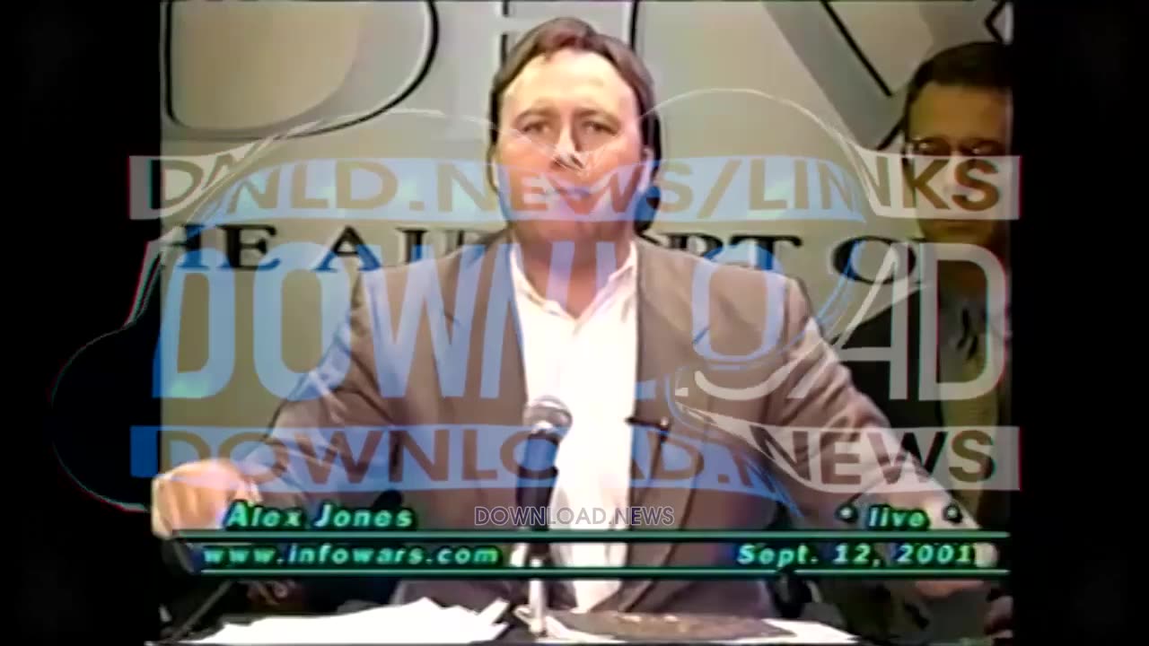 Alex Jones: Israel Bombed The USS Liberty - 9/12/2001