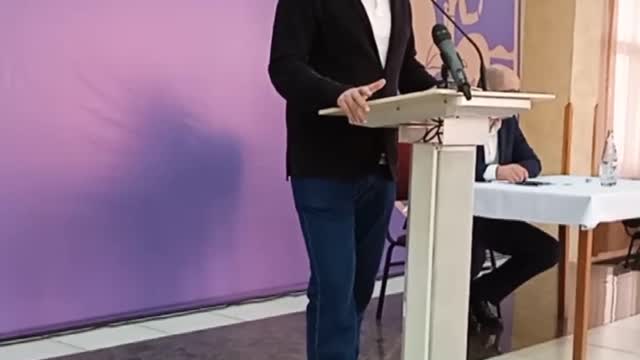 Выступление Адгура Лагвилава на собрании общественного-политических сил Абхазии