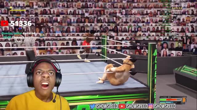 iShowSpeed Plays WWE.. (so funny)