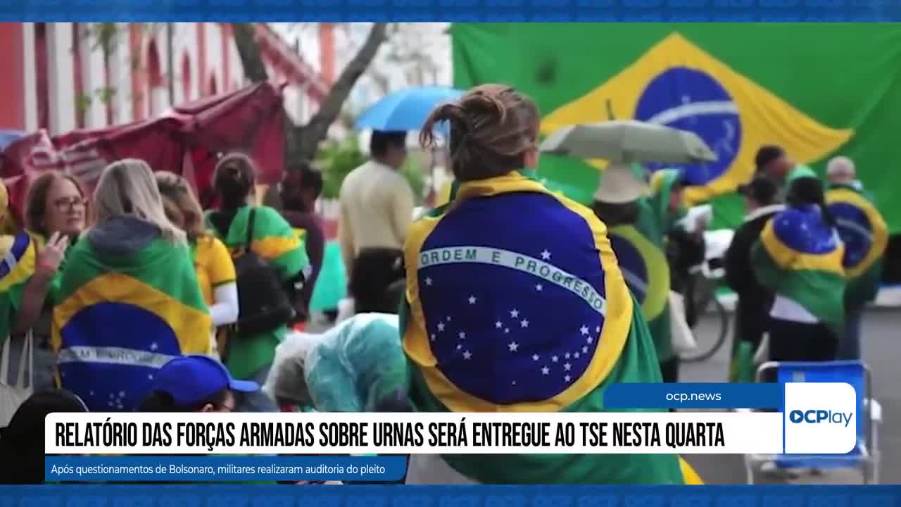 Relatório das Forças Armadas sobre urnas será entregue ao TSE nesta quarta