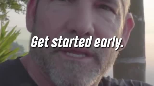 You Need to Start Up Early