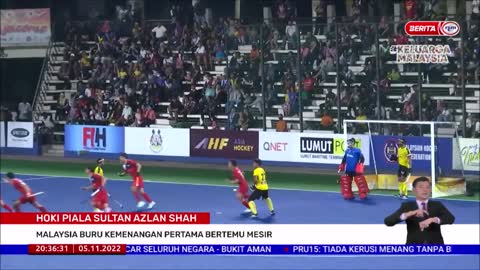 5 NOV 2022 B.PERDANA - HOKI PIALA SULTAN AZLAN SHAH: MALAYSIA BURU KEMENANGAN PERTAMA BERTEMU MESIR