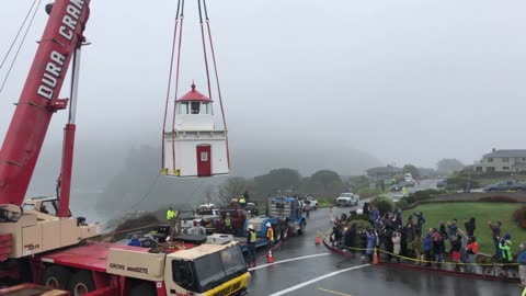 Trinidad California Memorial Lighthouse Move