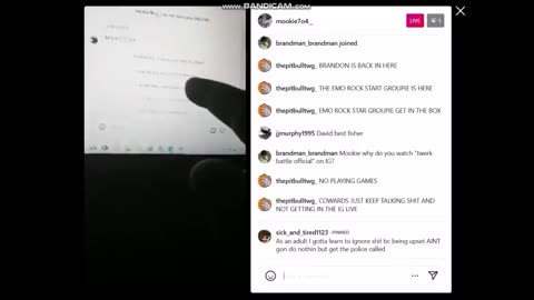 Mookie7o4 Instagram Stream ☞ The Return Of The Laundry Room ☜ February 6th 2022