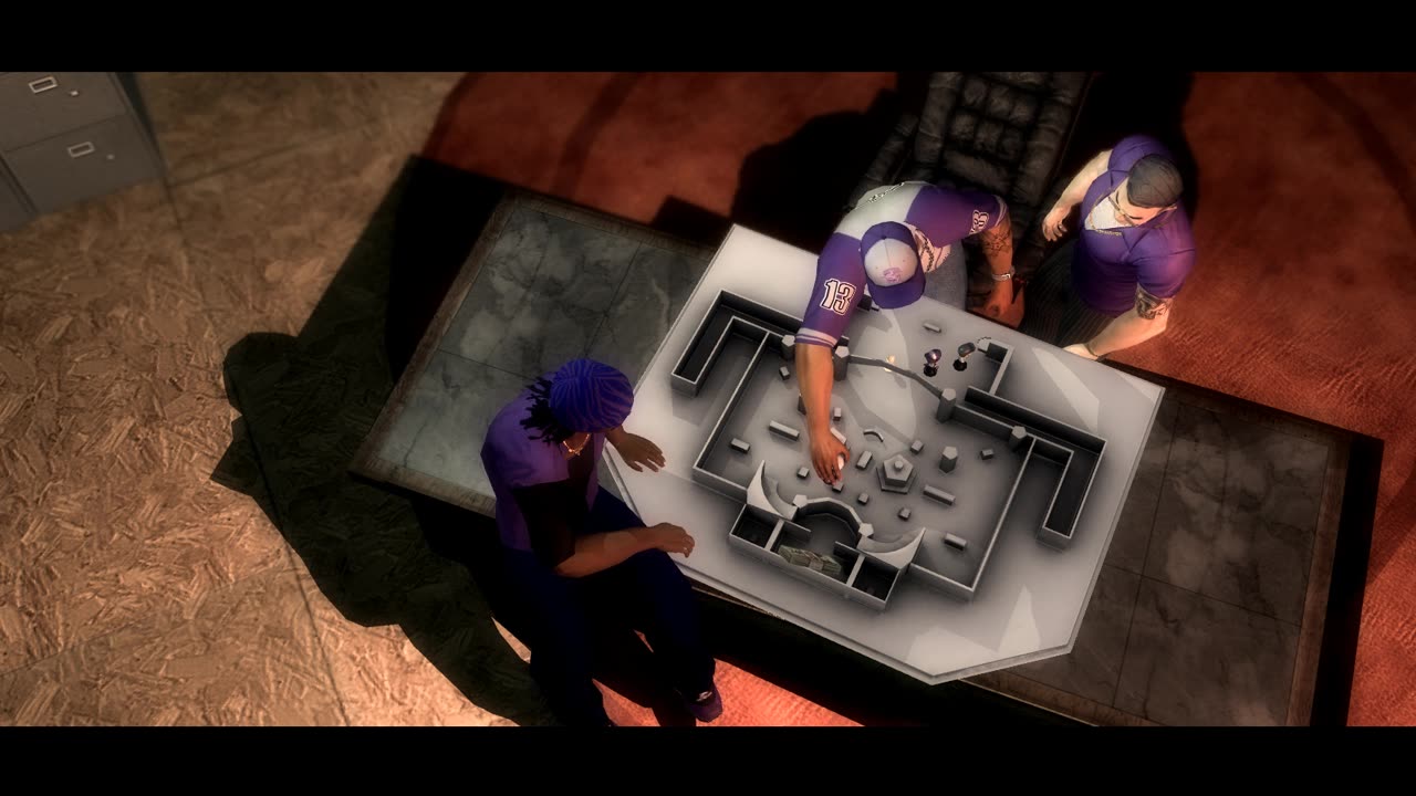 Saints Row 2 Saint's Seven Cut Scene