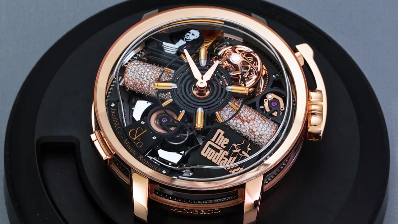 The Jacob & Co. Opera Godfather Minute Repeater Craftsmanship