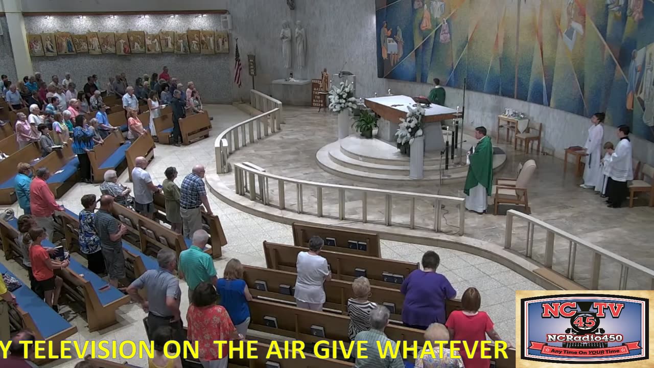 NCTV45 CATHOLIC MASS HOLY SPIRIT PARISH (ST VITUS) 4 PM SATURDAY JUNE 22 2024