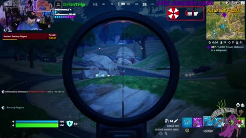 When the shot finally hits. #disabledveteran #ptsd #adhd #fortnite #fortnitezerobuild