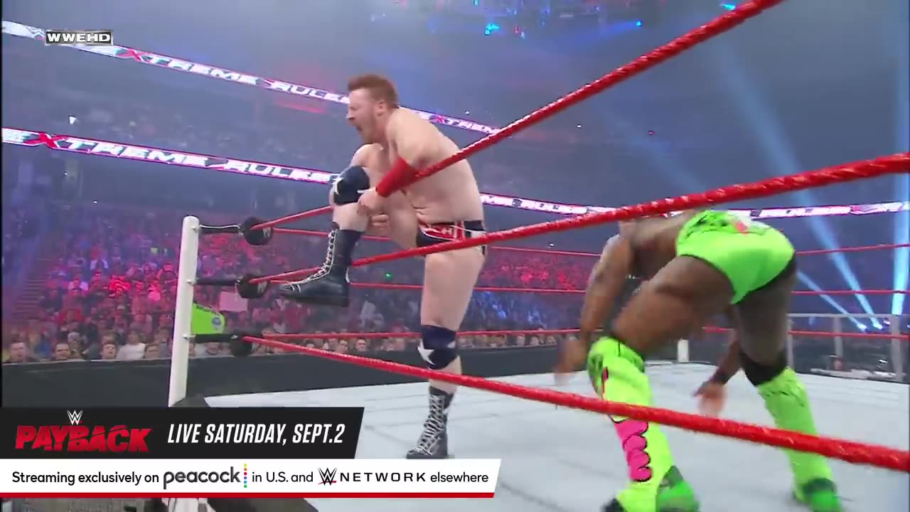 FULL MATCH - Sheamus vs. Kofi Kingston — United States Title Tables Match: WWE Extreme Rules 2011