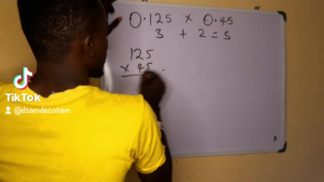 Multiplying decimal numbers with easw