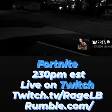 Fortnite on Xbox stream start time