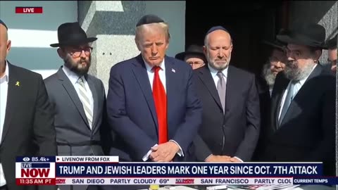 Trump visits gravesite of Rabbi Menachem Mendel Schneerson