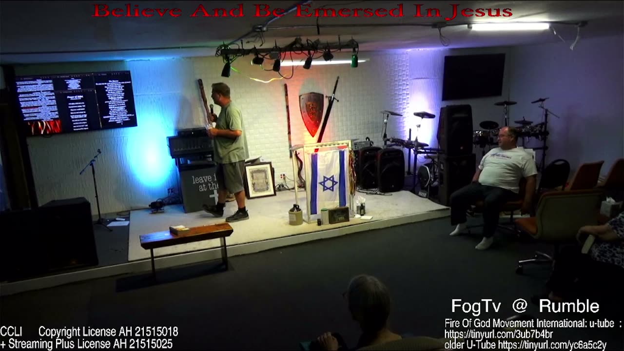 2023 - 06-30 7:00 pm Tuesday worship. Living Like An Alien