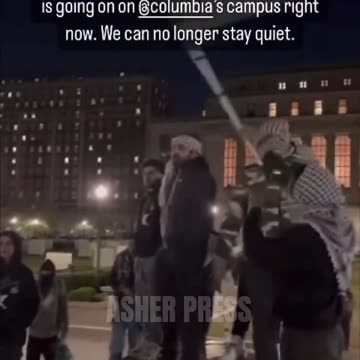 Columbia University Students tell Hamas to attack Jewish Students; Yell 'Go Back to Europe!'