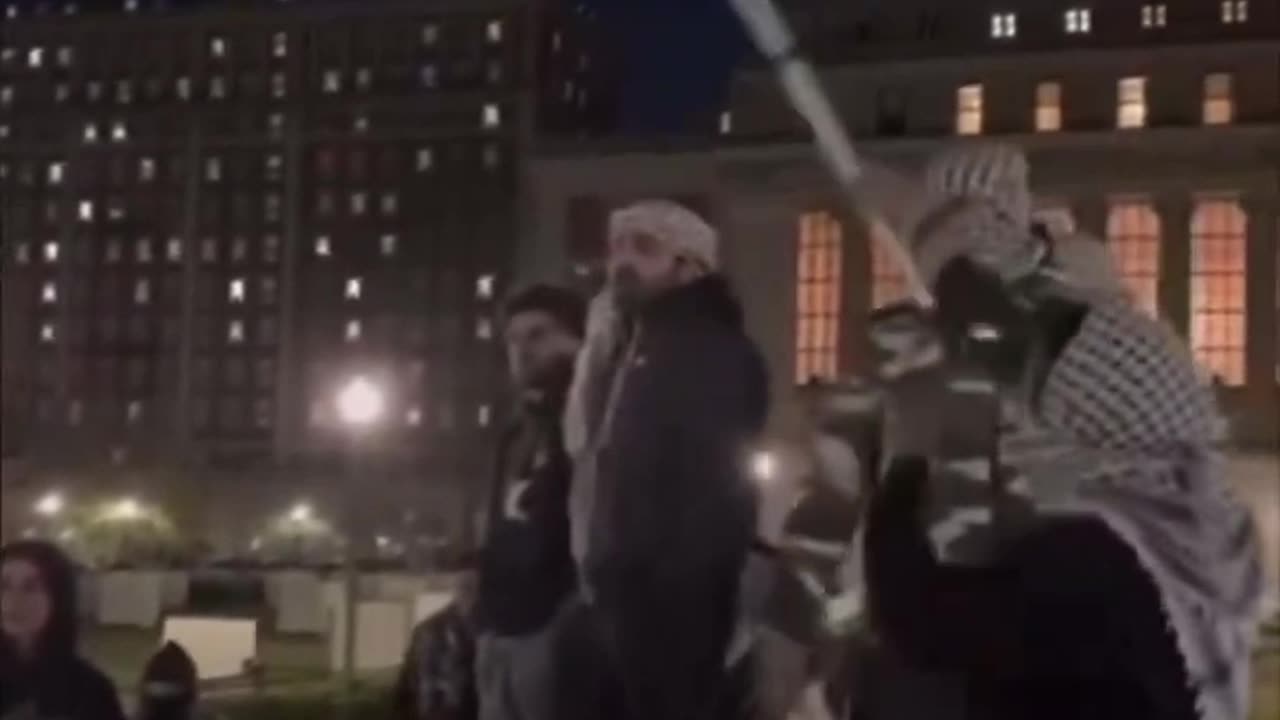 Columbia University Students tell Hamas to attack Jewish Students; Yell 'Go Back to Europe!'