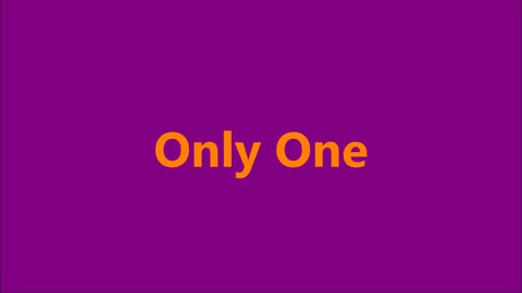 Psychology | Only One - RGW Philosophy Teaching