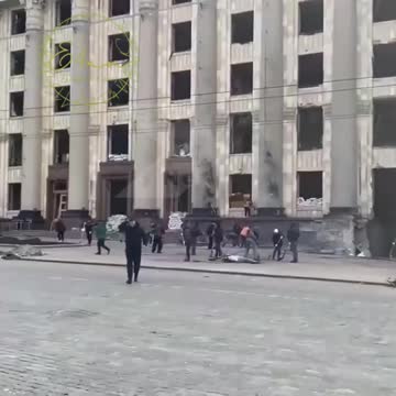 Kharkiv, Ukraine, is in a state of disrepair