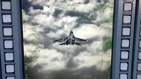 The operation of the Su-34 laser-television guidance system