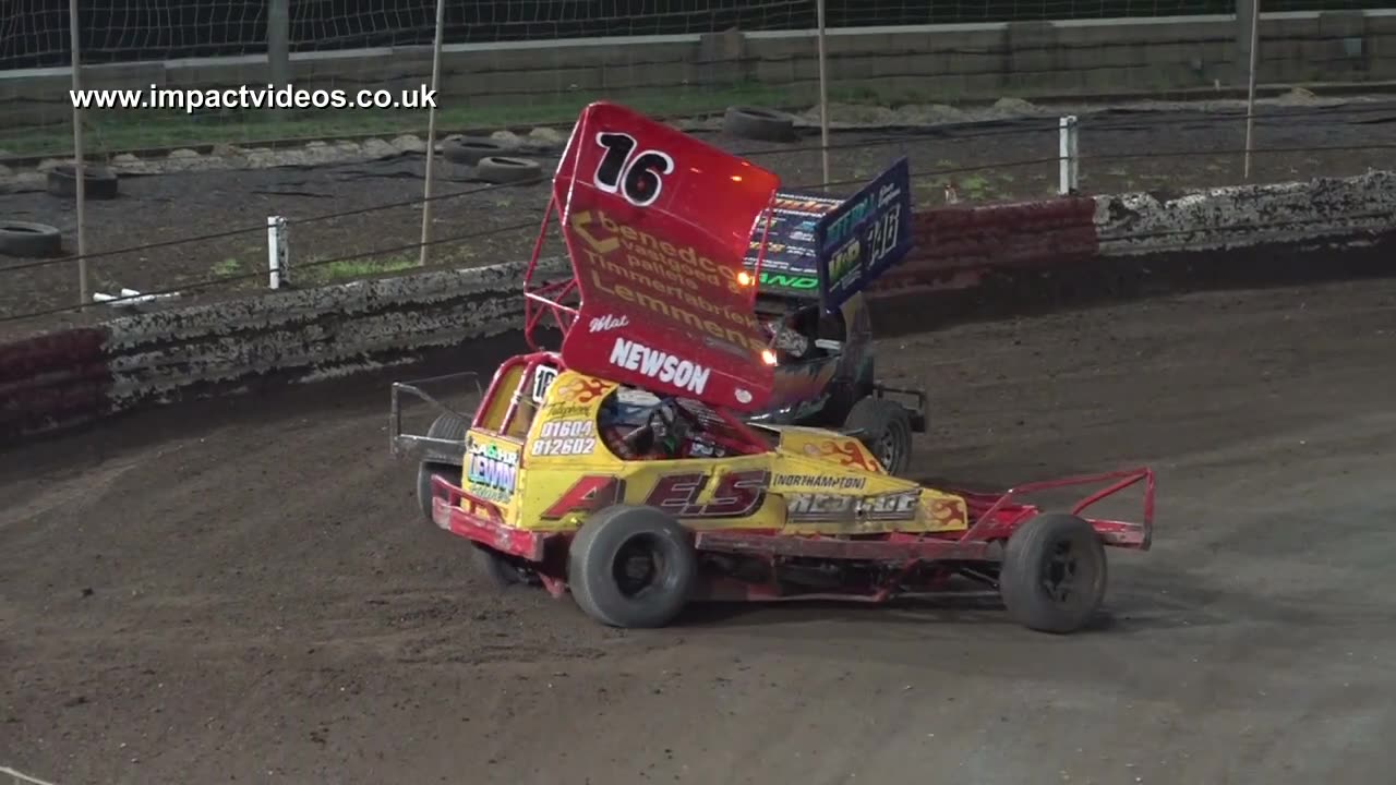 BriSCA F1 Stock Cars Final Mildenhall 2023 Full Race Edit Impact Videos