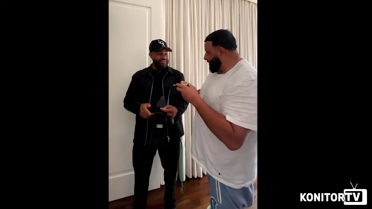 "DJ Khaled Surprises Lenny.S with an Expensive Watch - Watch Announcement Inside!"