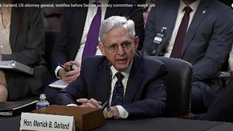 AG Merrick Garland Commit a Criminal Offense