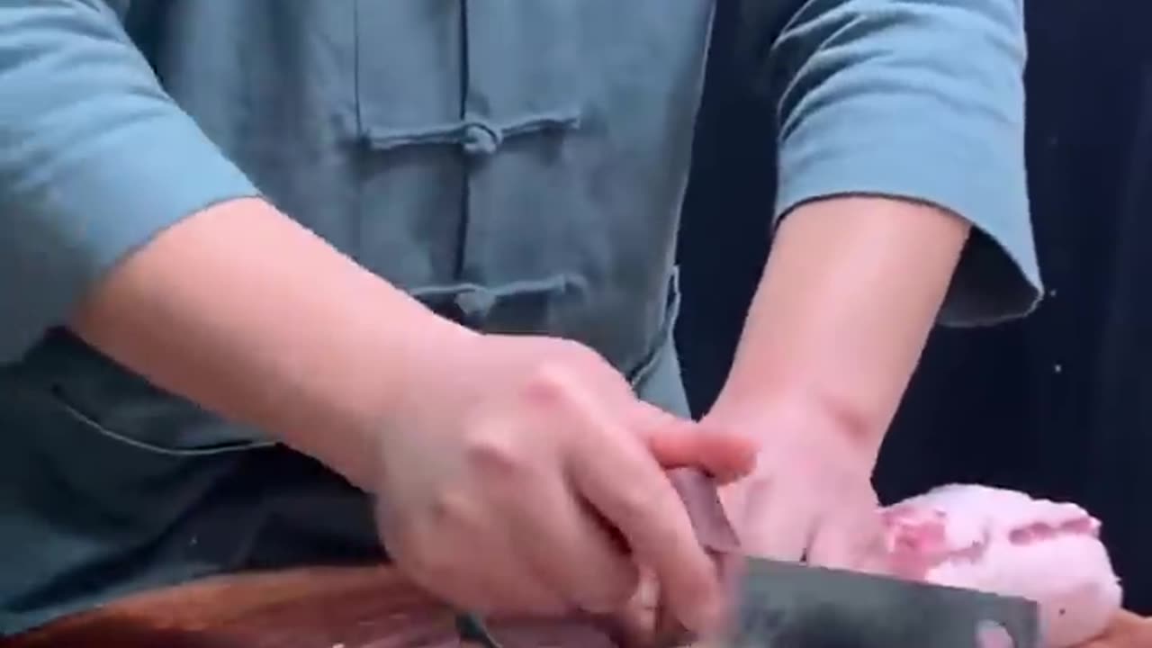 Amizing Meat cutting skill