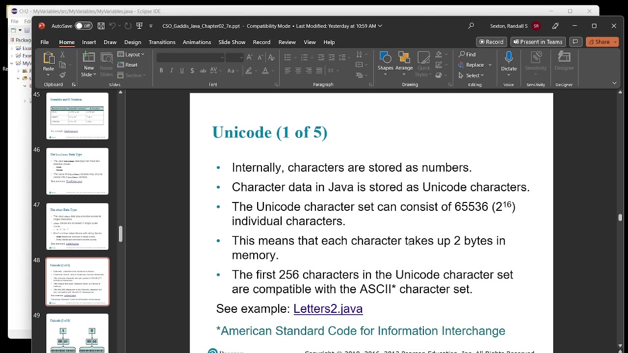 07 ITC260 Chapter 2 video 5