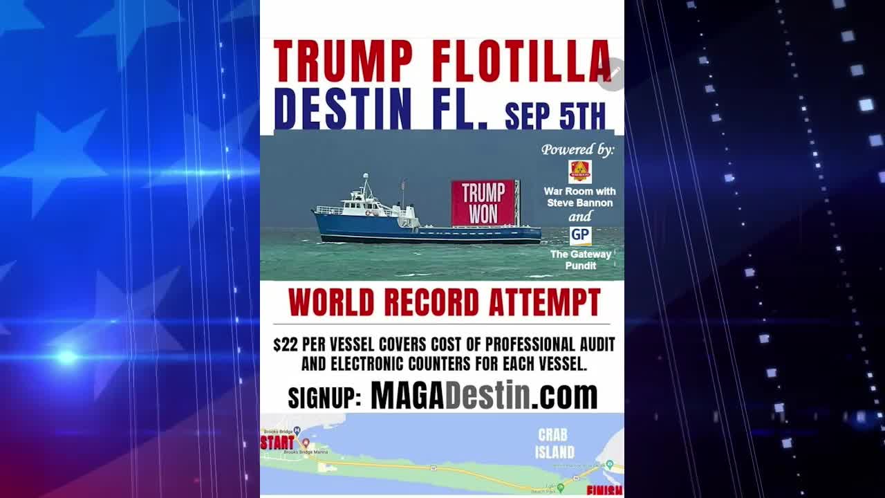 Huge Trump “Floatilla” This Weekend In Florida