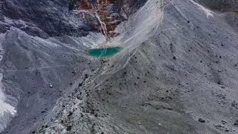 lake in the mountains