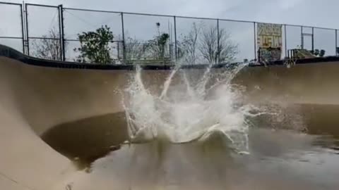 I finally got into this skateboarding trick, a big traveler.