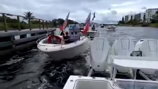 Democrat imposters tried to infiltrate a Trump boat parade.