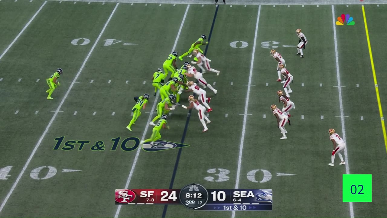 2023 Geno Smith Wk12 Rushing