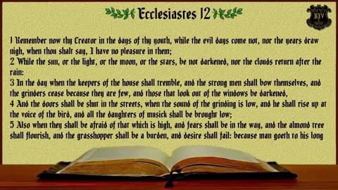 (21) - Ecclesiastes (KJV) Dramatized With Words