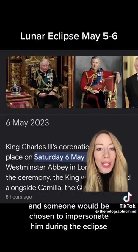 Interesting regarding the time picked for Charles coronation