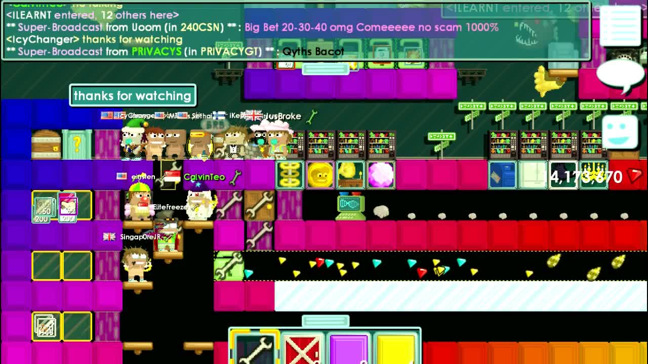 Growtopia _134 - Will Tournament Reach 20,000,000 Gems_-7roGKKK2F2I