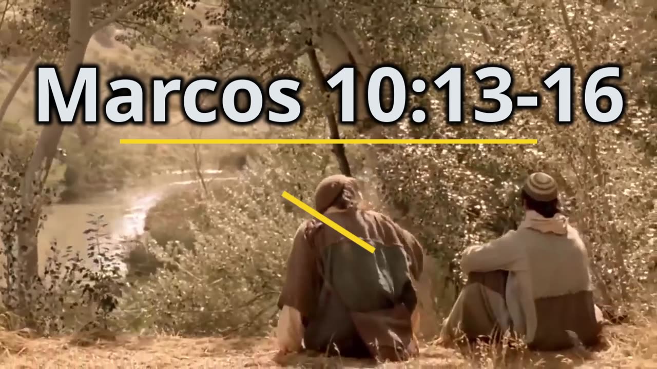 O reino dos céus é deles - Marcos 10:13-16