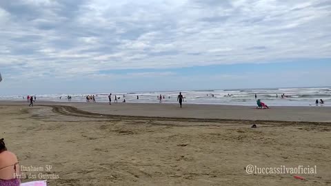 Olha só essa ilha na PRAIA DAS GAIVOTAS em ITANHAÉM | Dji Mini 2 | Lukão