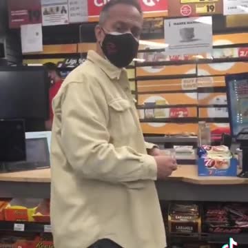 Lady, you scared the big girl!