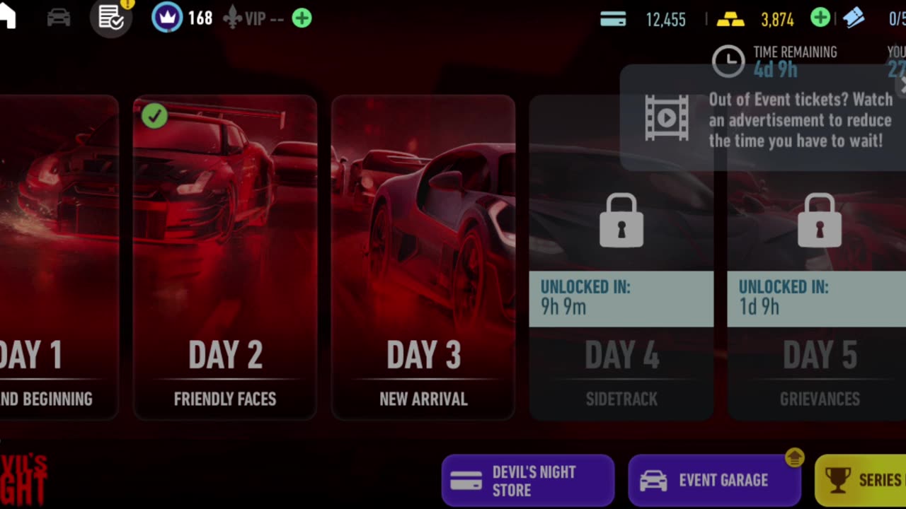 "DEVILS NIGHT BUGATTI DIVO: END AND BEGINING DAY 3 " "NFSNL SPECIAL EVENTS"