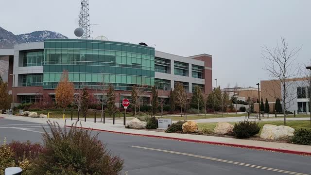 On the BYU Campus