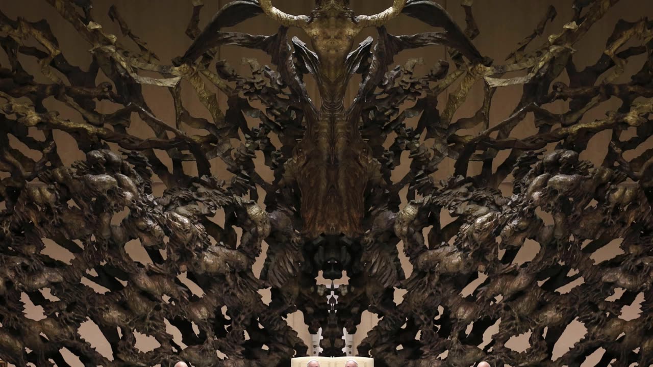 Vatican Serpent Throne PHOTO