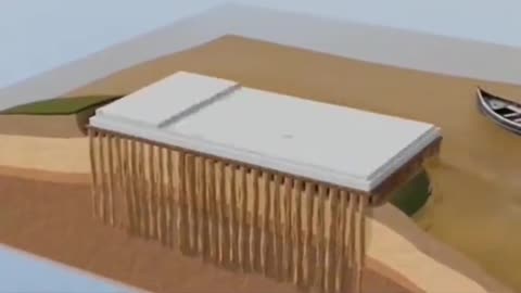 Venice is built on wooden piles instead of directly on the surface of the islands