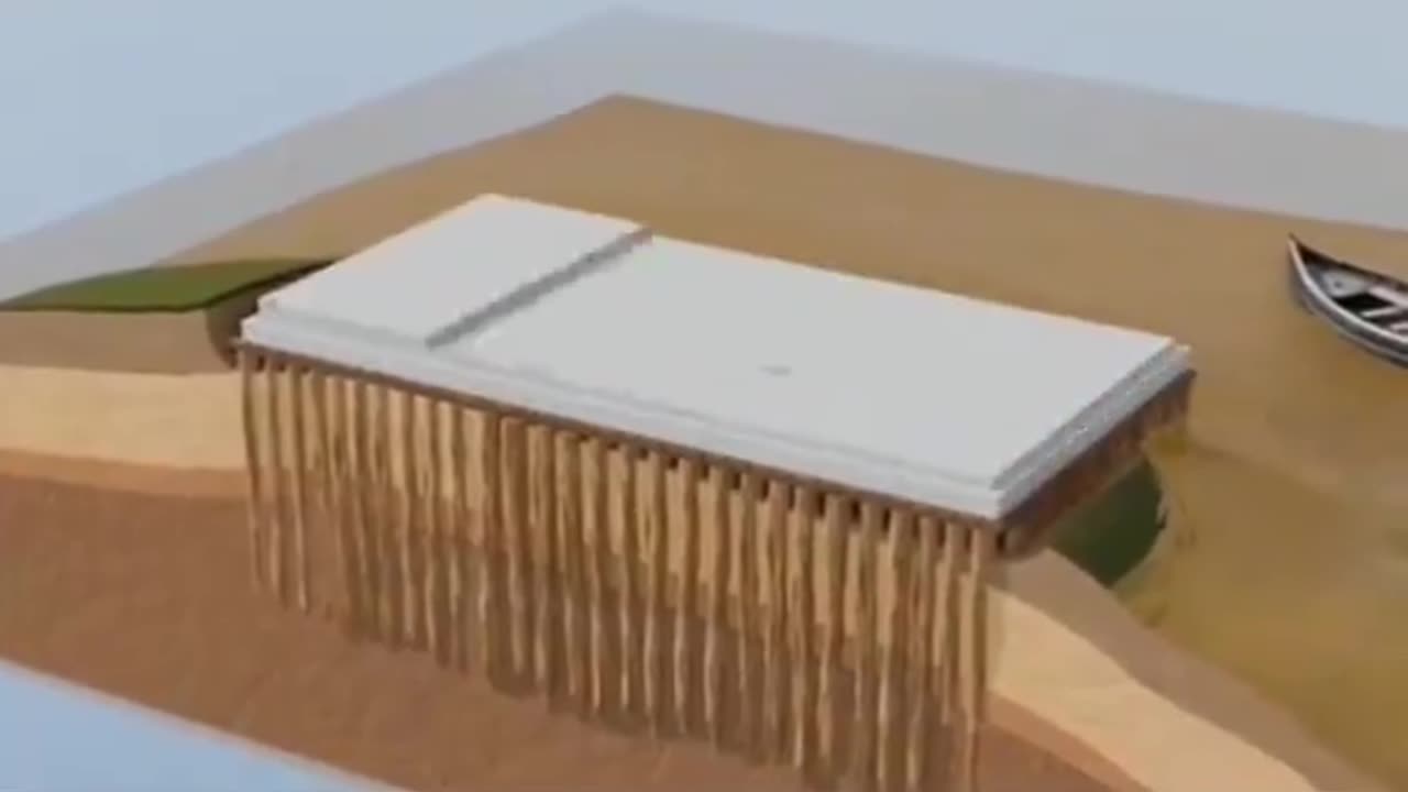 Venice is built on wooden piles instead of directly on the surface of the islands