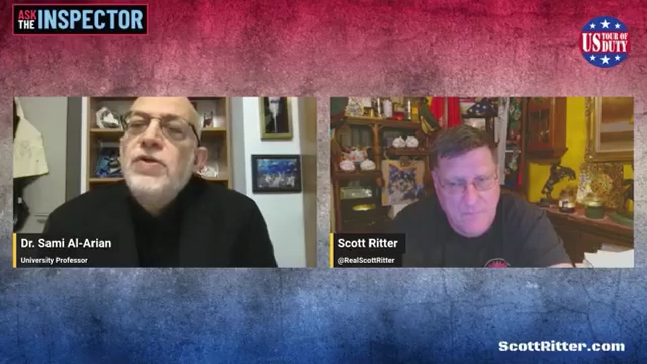 Dr. Sami Al-Arian discusses on Scott Ritter's show: Syria, Palestine and the end of Zionism.