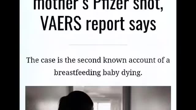 Don’t breast-feed if you’ve had the vaccine!