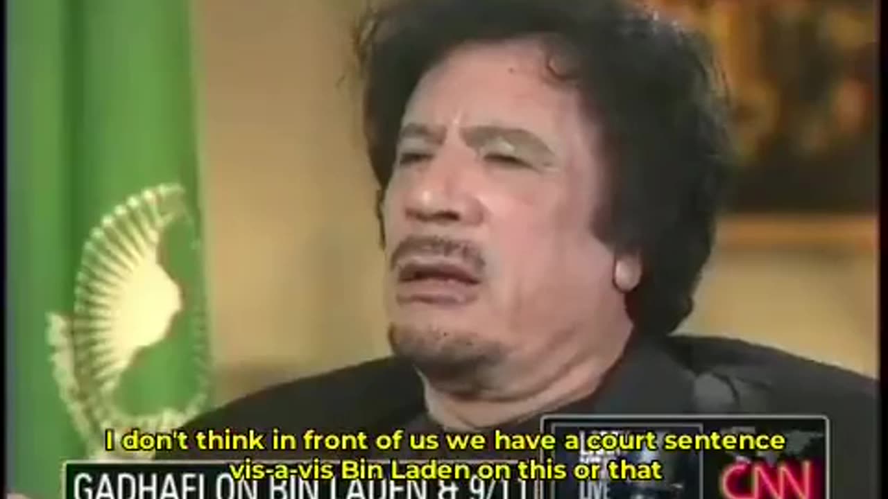 They've been lying about everything - Gaddafi was and still is a real HERO